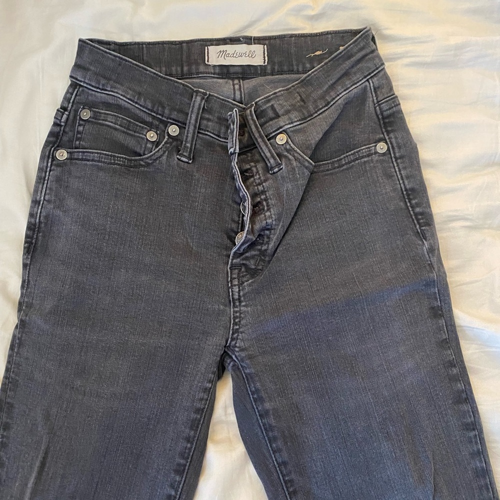 Gray Madewell cali demi boot jeans